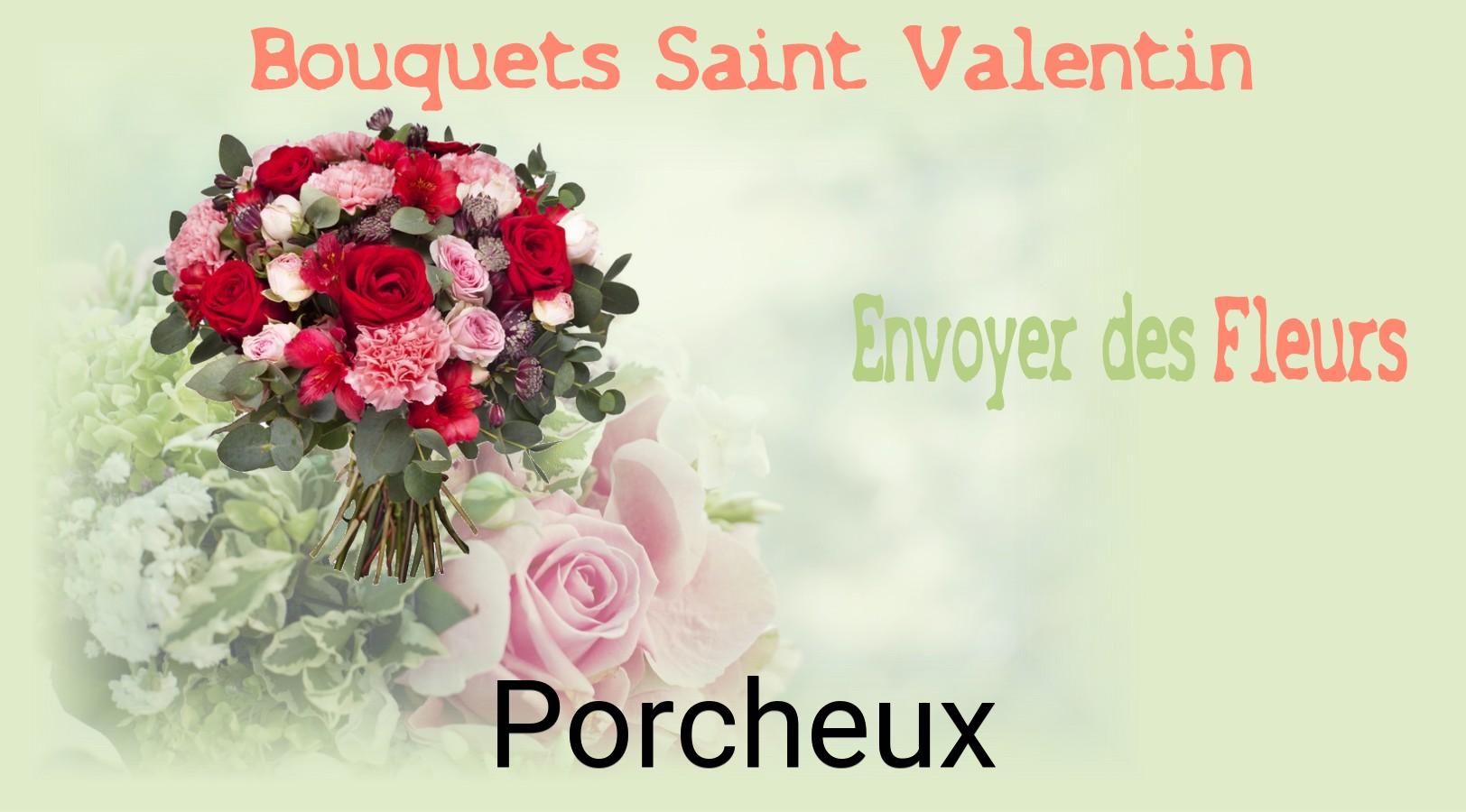 Roses de Saint-Valentin livrées à Porcheux